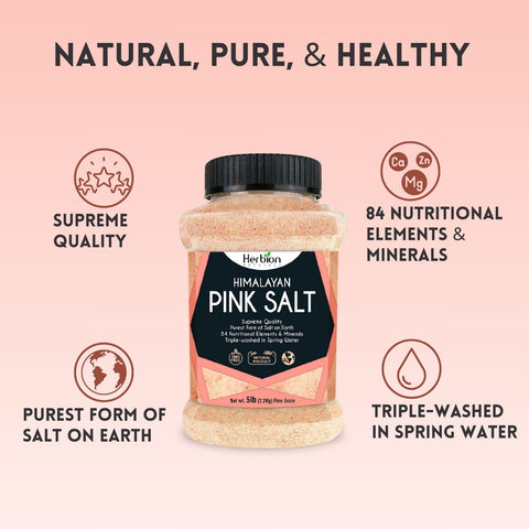 Himalayan Pink Salt Jar