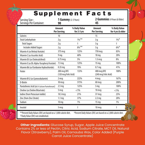 Multivitamin Gummies for Kids