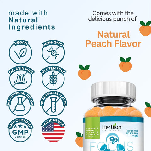 Taurine Gummies with Ginseng & L-Theanine