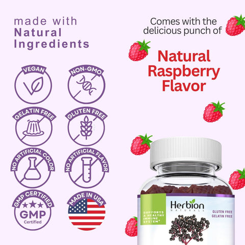 Elderberry Gummies with Zinc & Vitamin C