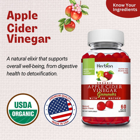 Organic Apple Cider Vinegar Gummies