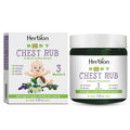 Herbion Baby Chest Rub is an all-natural soothing ointment for babies 3 months and older