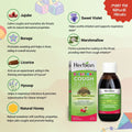 Herbal Ingredients List of Herbion Children's Cough Syrup: Jujube, Borage, Licorice, Marshamallow, and Natural Honey