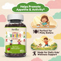 Herbion Children's Vitality Gummies helps promote growth, appetite, and activity in children.