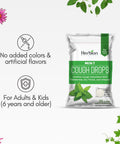 Herbion Naturals Cough Drops: No Added colors & artificial flavors, For adults and kids (6 years+)
