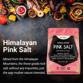 Mined from the Himalayan Mountains, it is the finest grade rock salt, without any impurities, just the way mother nature intended