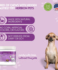 Herbion Joint Care Dog Chews: Natural Ingredients, No Corn, No Artificial Colors or Flavors, Not Derived from Dairy or Soy, and Made in the USA