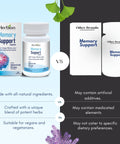 Herbion Memory Support Capsules is made with all-natural ingredients. It's a unique blend of potent herbs, suitable for vegans, that supports healthy brain function. 