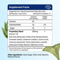 Supplement Facts of Herbion Memory Support Liquid