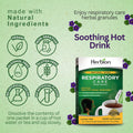 Herbion Respiratory Care Herbal Granules: Soothing Hot Drink that is Vegan, Non-Sedative, Alcohol Free, Gluten Free,  and No Artificial Flavors or Colors. 