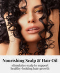 Herbion Rosemary Oil is nourishing scalp and hair oil that stimulates scalp to support healthy-looking hair growth