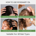 Herbion Rosemary Oil is suitable for all hair types. 