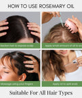 Herbion Rosemary Oil is suitable for all hair types. 